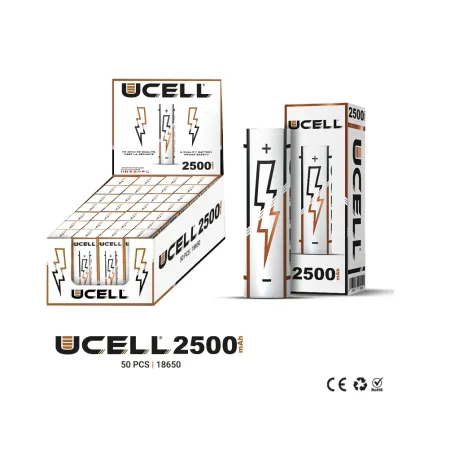 Batteria 18650 2500mAH 30A - Ucell