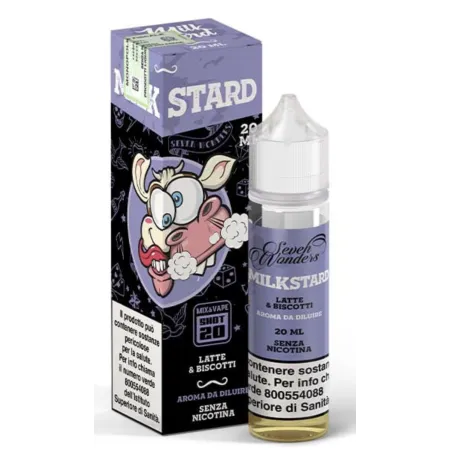 MILKSTARD Shot 20ml SEVEN WONDERS - Vaporart